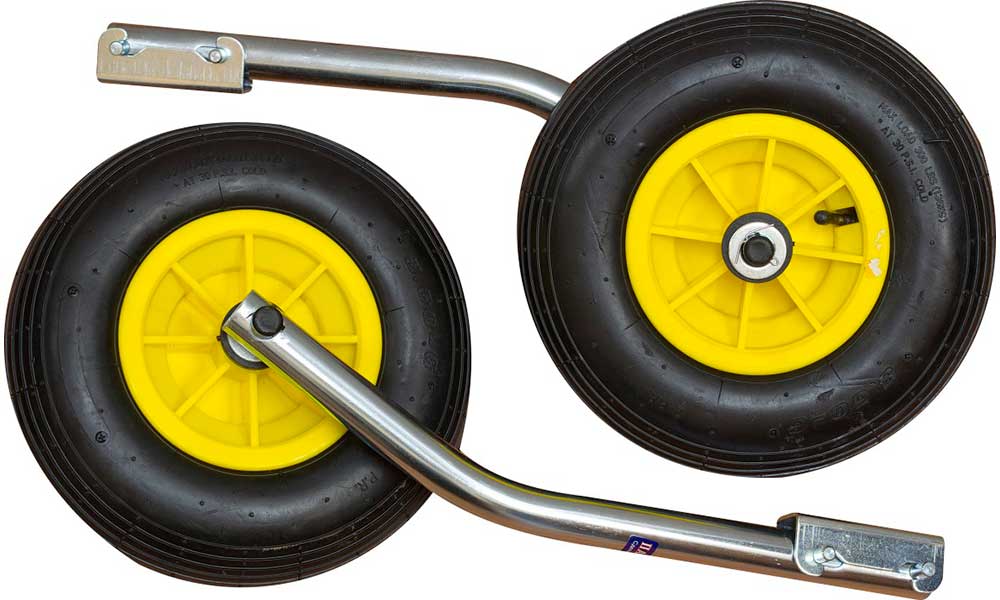 Транцевые колеса 330 мм модульные удлиненные в Казани