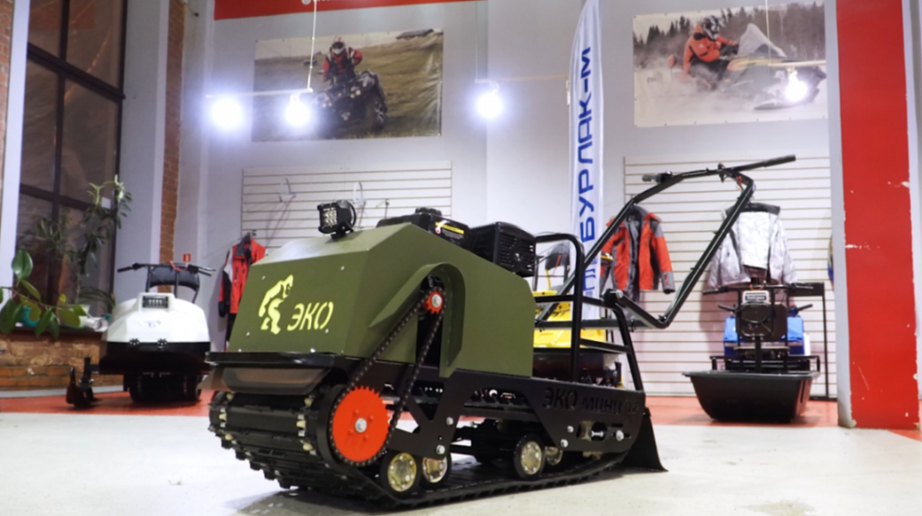 Мотобуксировщик ЭКО-Мини 15 лс (рама цельнометаллическая гнутая) в Казани