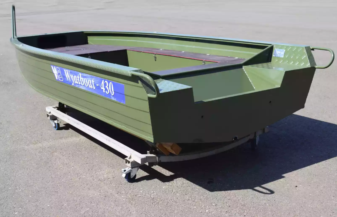 Алюминиевая лодка  Wyatboat-430 Master Fish в Казани