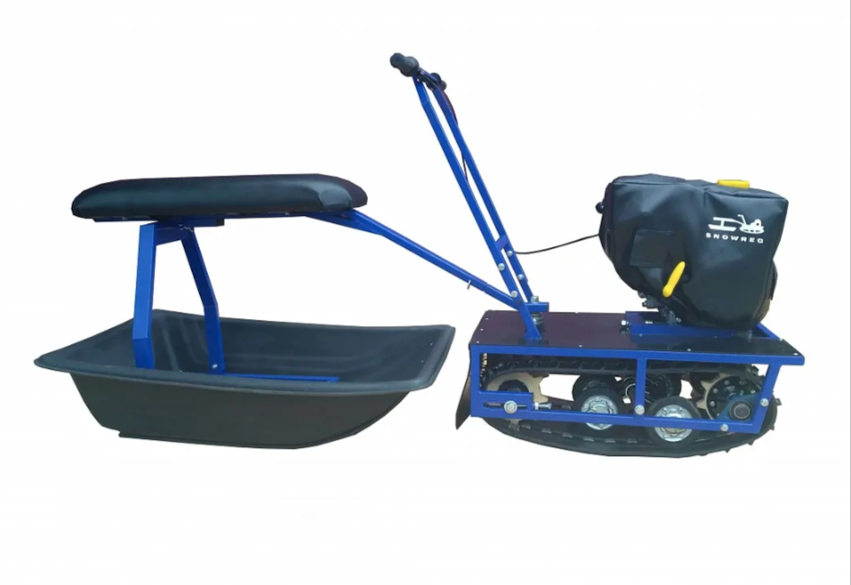 Мини-мотобуксировщик Альбатрос-М с фарой в Казани