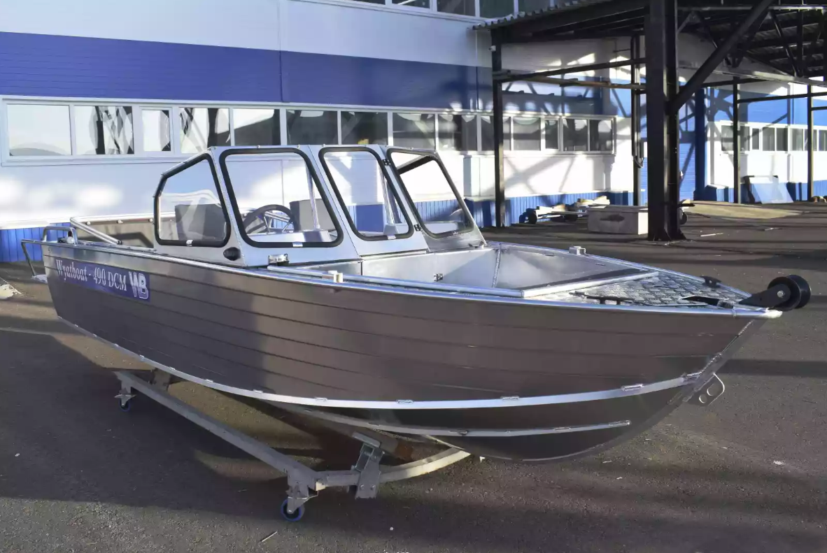 Алюминиевый катер Wyatboat-490 DCM Pro в Казани