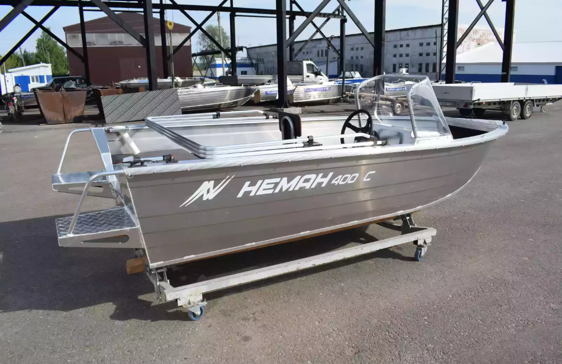 Алюминиевая лодка Неман-400 С в Казани