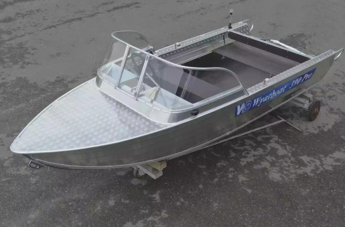Алюминиевая лодка Wyatboat-390 Pro в Казани