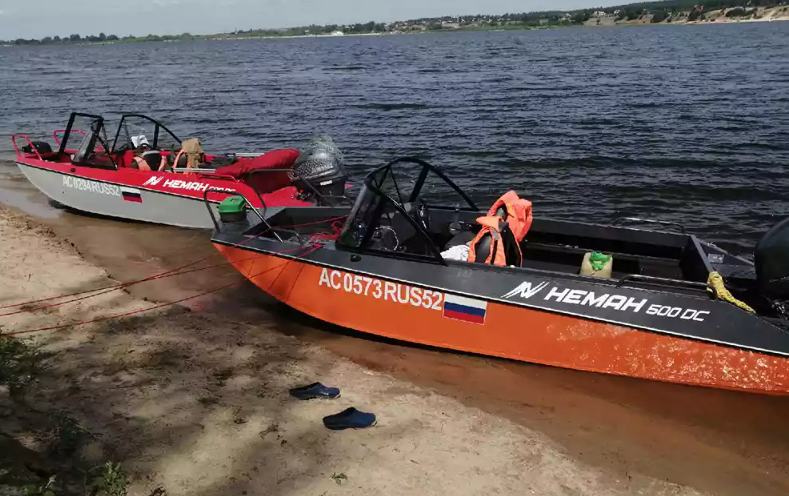Алюминиевый катер Неман-500 DC в Казани