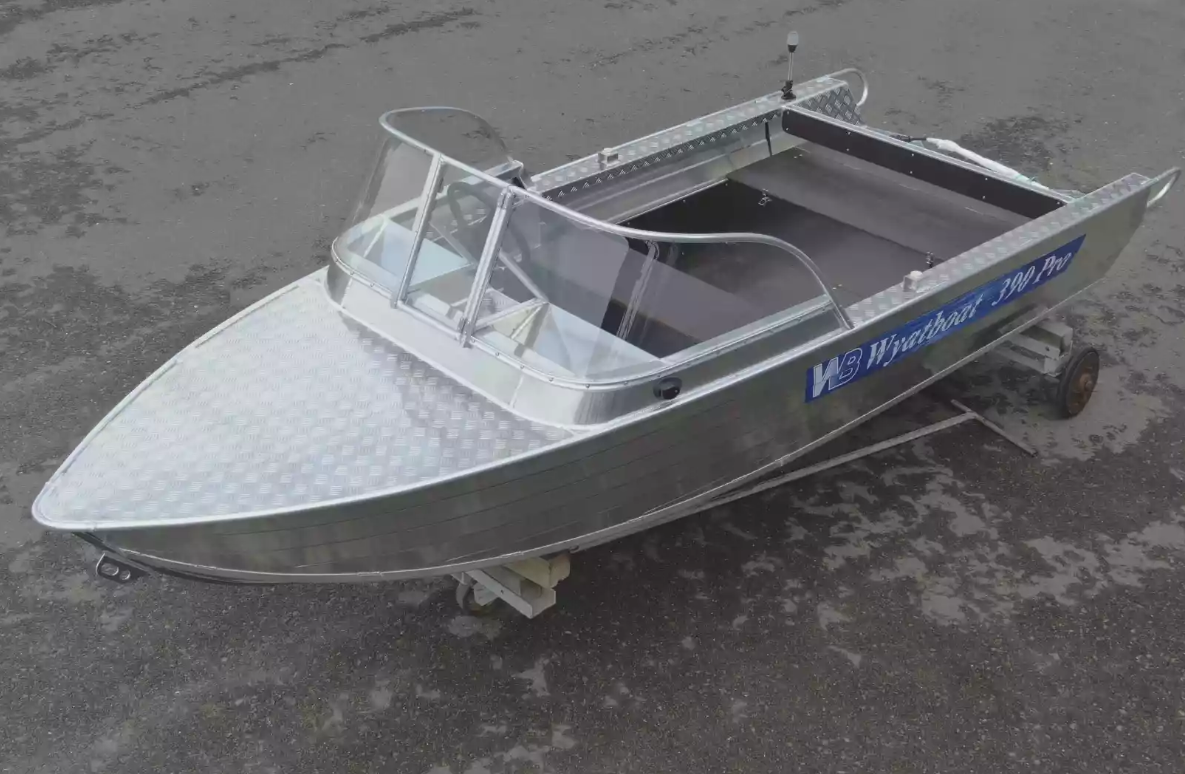 Алюминиевый катер Wyatboat-390 Pro в Казани