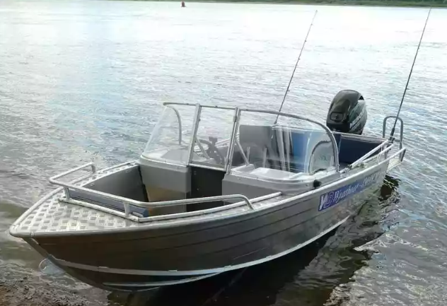 Алюминиевый катер Wyatboat-430T DCM Трансформер в Казани