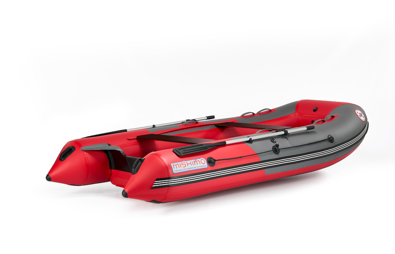 КОМПЛЕКТ ЛОДКА MISHIMO PRO 350 + ЛОДОЧНЫЙ МОТОР MARLIN MP 9.9 (15) AMHS PROLINE в Казани