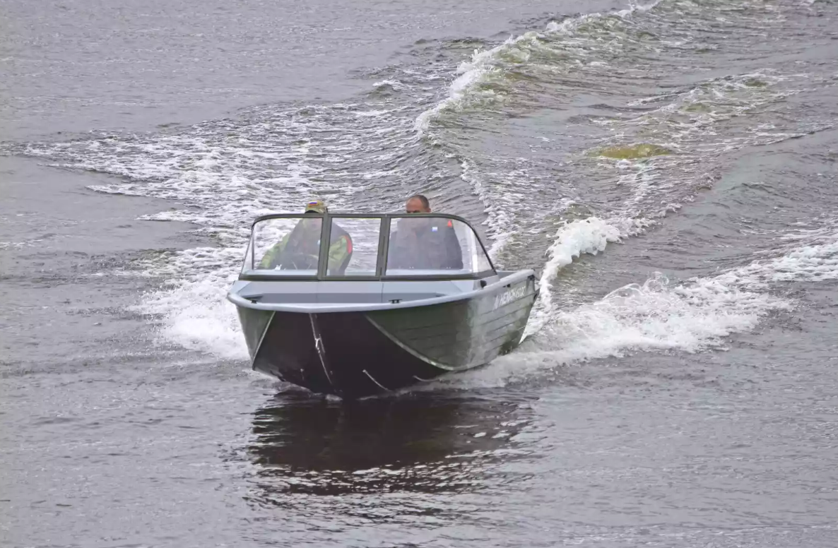 Алюминиевый катер Неман-450 DC NEW в Казани