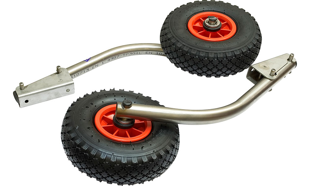 Транцевые колеса модульные для нднд из нержавеющей стали в Казани