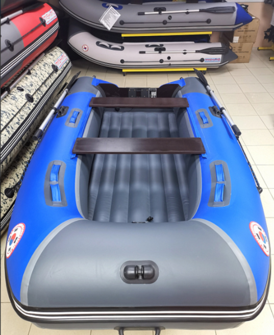 КОМПЛЕКТ Лодка MISHIMO PRO 350 + ЛОДОЧНЫЙ МОТОР MARLIN MP 9.9 (20) AMHS PRO в Казани