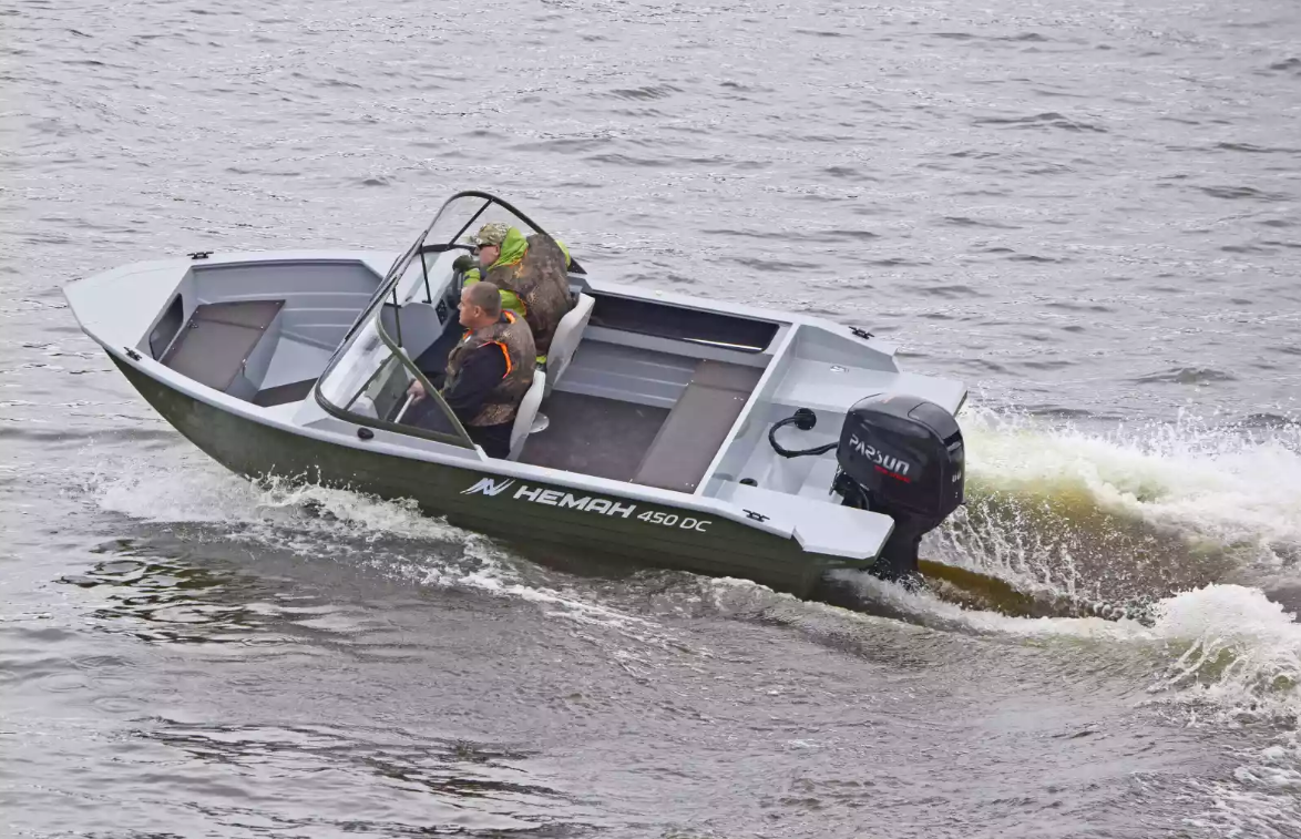 Алюминиевый катер Неман-450 DC NEW в Казани