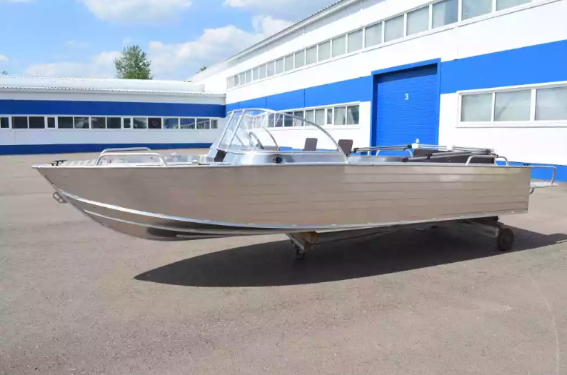 Алюминиевый катер WYATBOAT-550 DCM в Казани