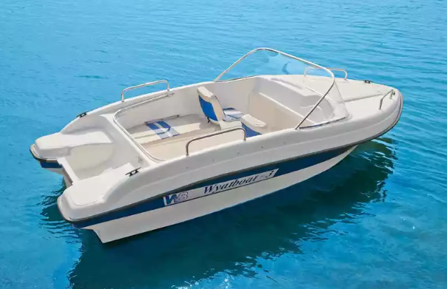 Стеклопластиковый катер Wyatboat-3 (c рундуками) в Казани