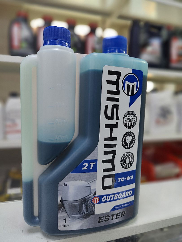 Масло MISHIMO 2T OUTBOARD (ESTER) полусинтетика 1 л в Казани