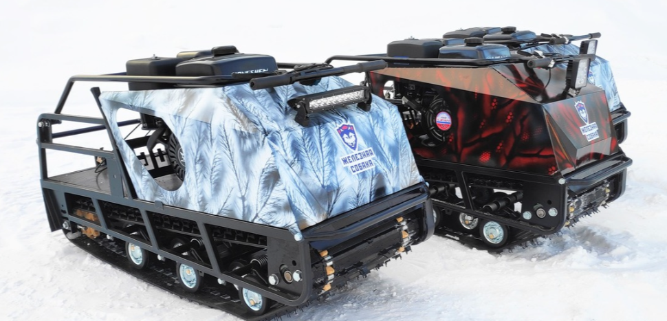 Мотобуксировщик Irondog (Железная собака) M500 15 Камуфляж Охотник в Казани