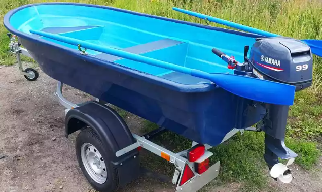 Стеклопластиковая лодка Neman-340 (тримаран) в Казани