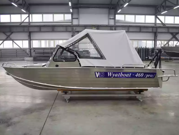 Алюминиевый катер Wyatboat-460 DCM Pro в Казани