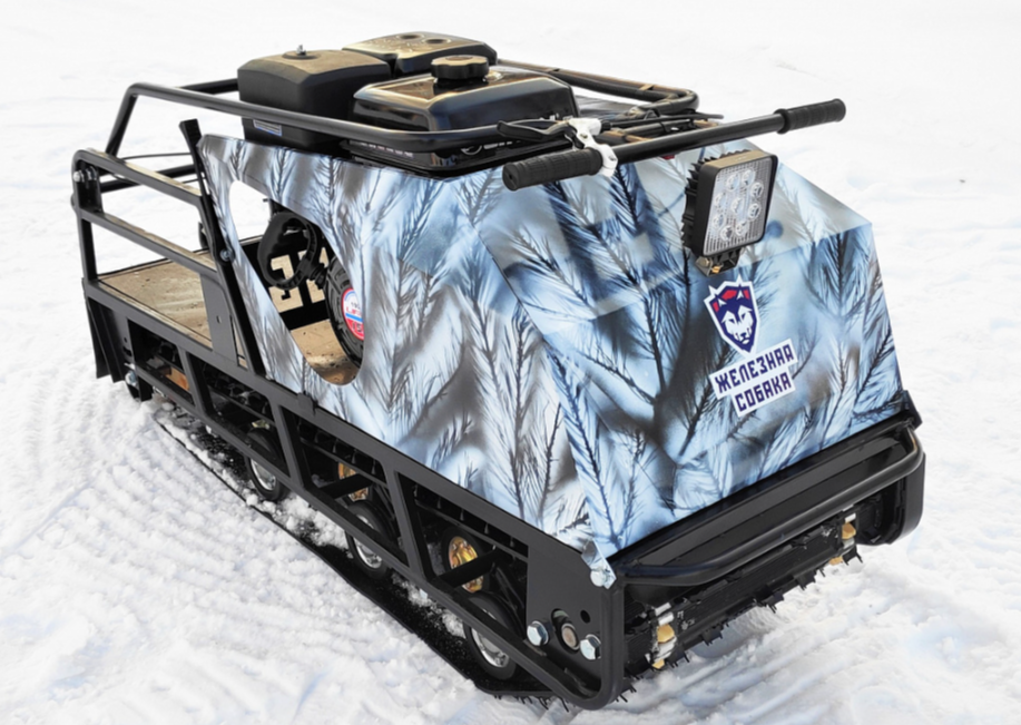 Мотобуксировщик Irondog (Железная собака) M500 15 Камуфляж Охотник в Казани