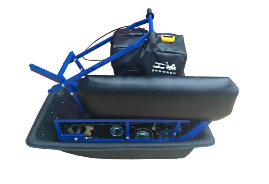 Мини-мотобуксировщик Альбатрос-М с фарой в Казани