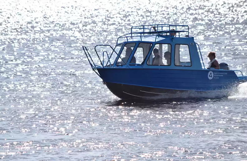 Алюминиевый катер Неман-500 (закрытая рубка) в Казани