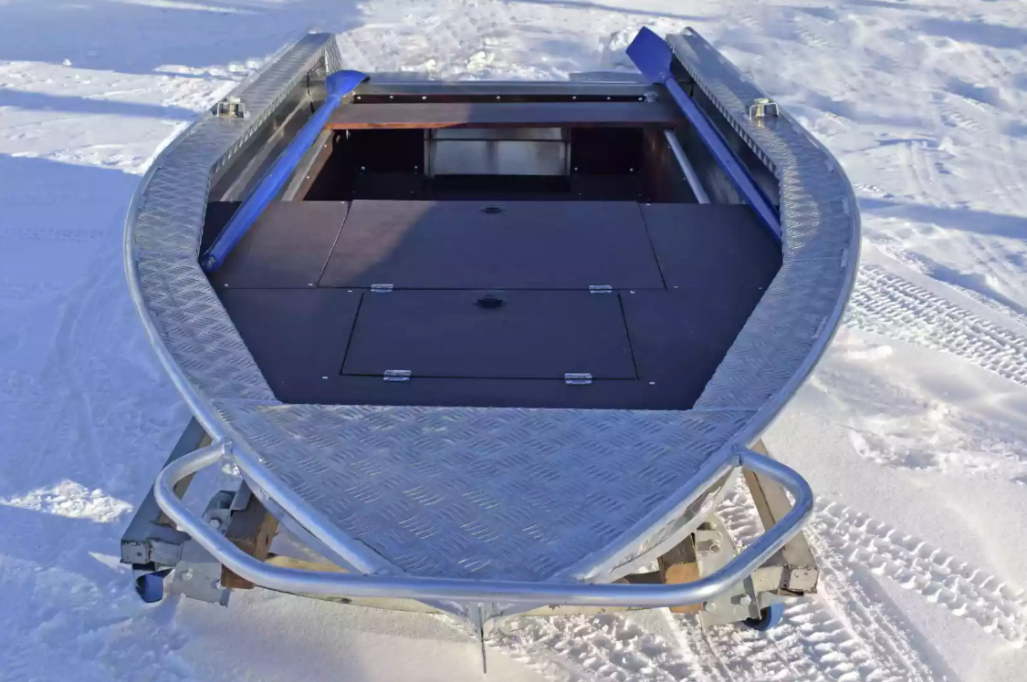 Алюминиевая лодка Wyatboat-370 Р FISH в Казани