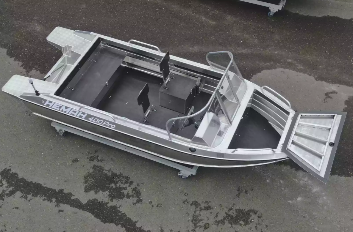 Алюминиевый катер Neman-400 PRO в Казани