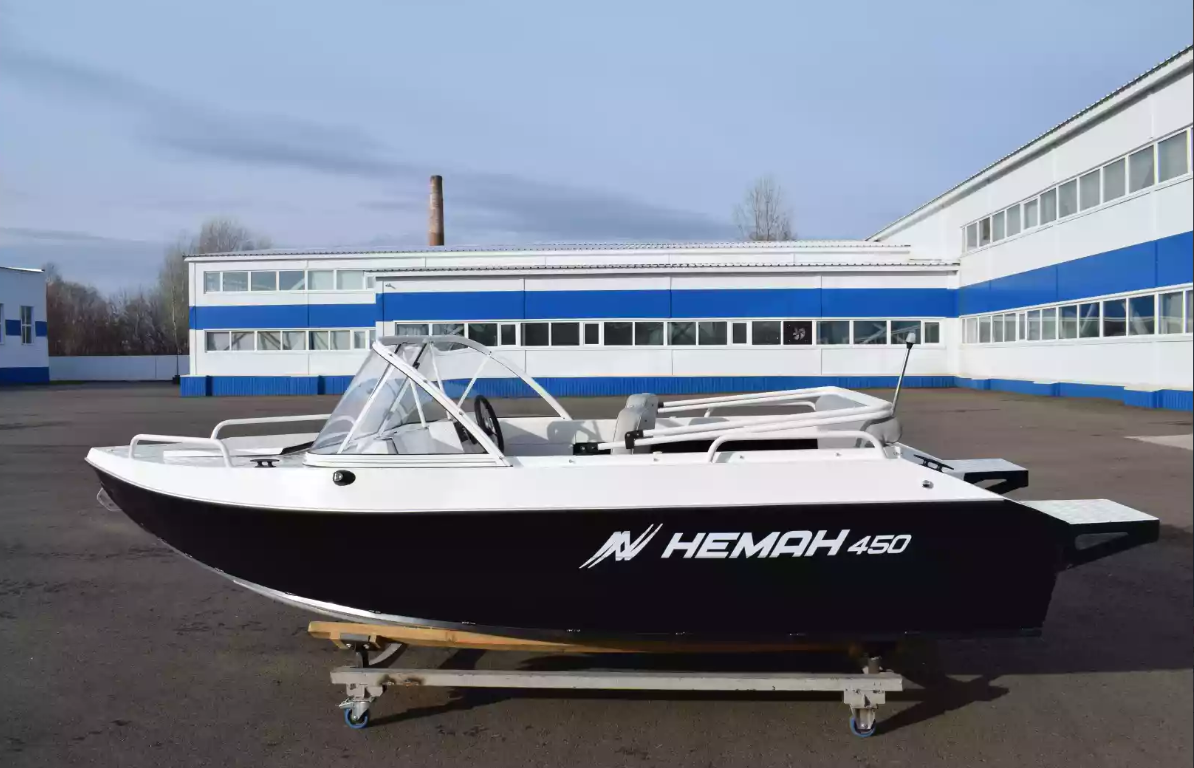 Алюминиевый катер Неман-450 в Казани