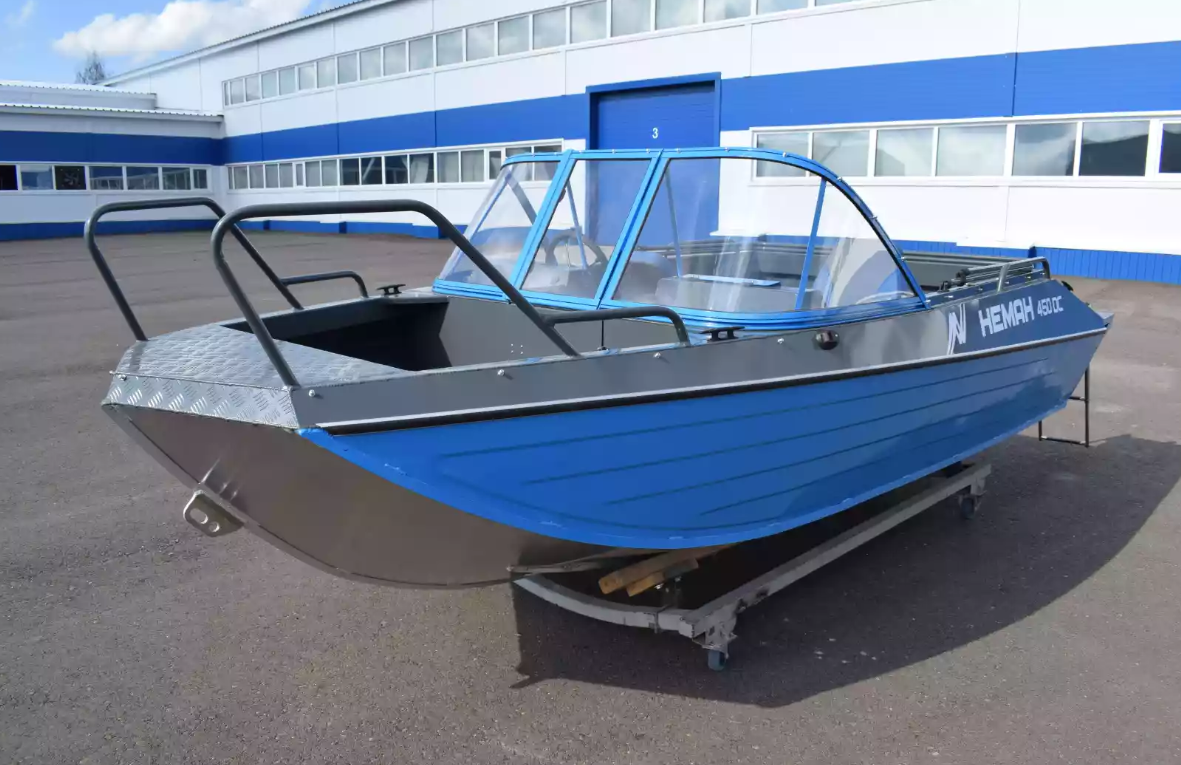 Алюминиевый катер Неман-450 DC в Казани
