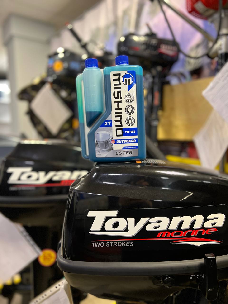 Масло MISHIMO 2T OUTBOARD (ESTER) полусинтетика 1 л в Казани