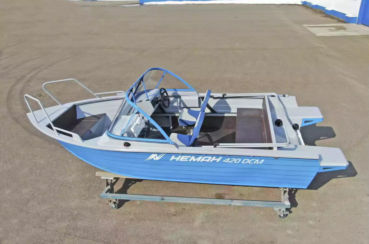 Алюминиевый катер Неман-420 DCM NEW в Казани