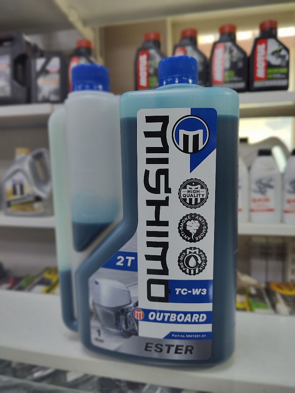 Масло MISHIMO 2T OUTBOARD (ESTER) полусинтетика 1 л в Казани