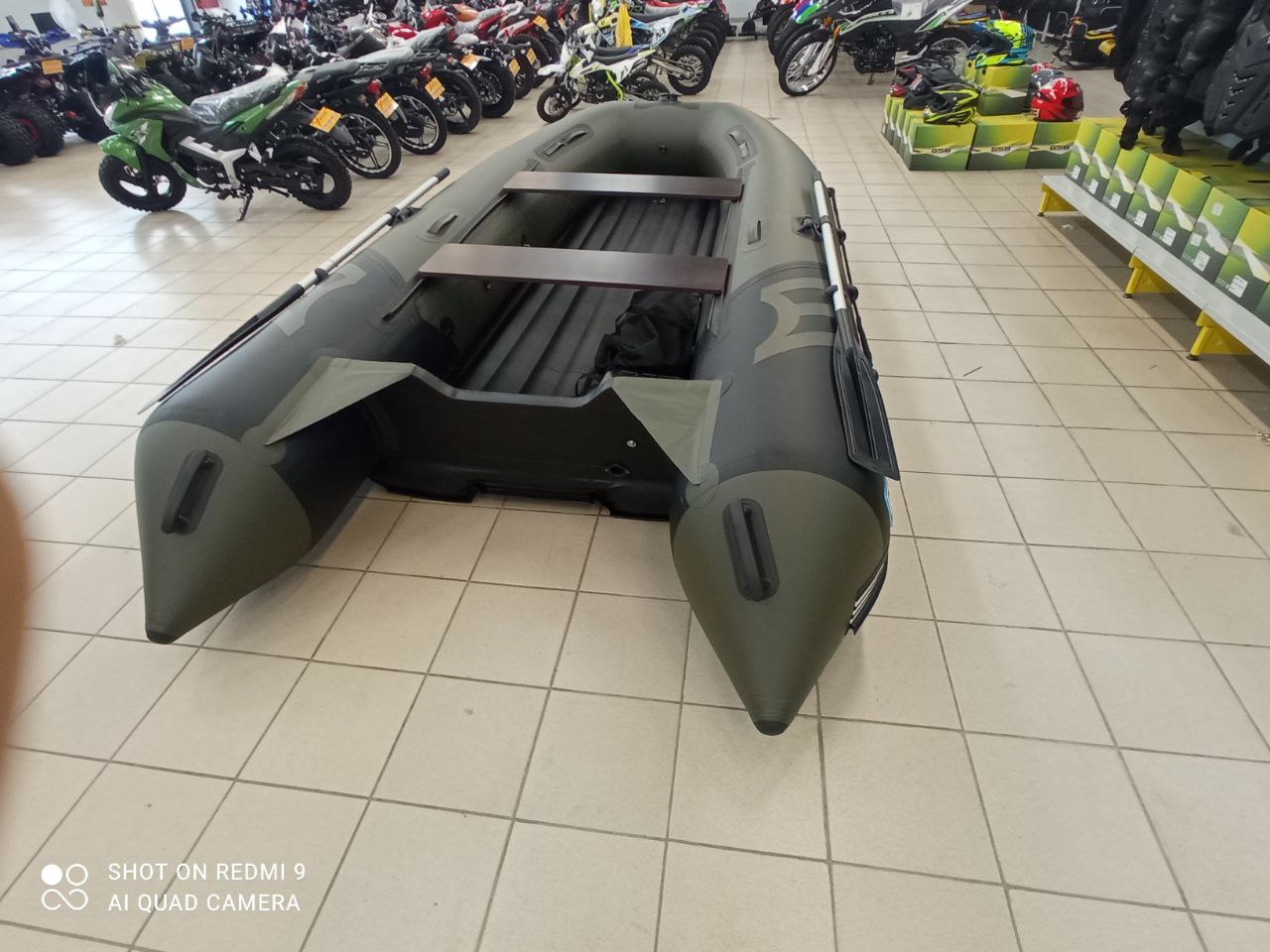 Лодка MISHIMO RIVER JET 390 под водомет в Казани