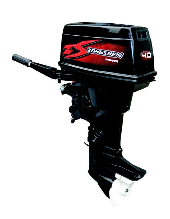 Лодочный мотор Zongshen T40 (+руль+пульт) в Казани