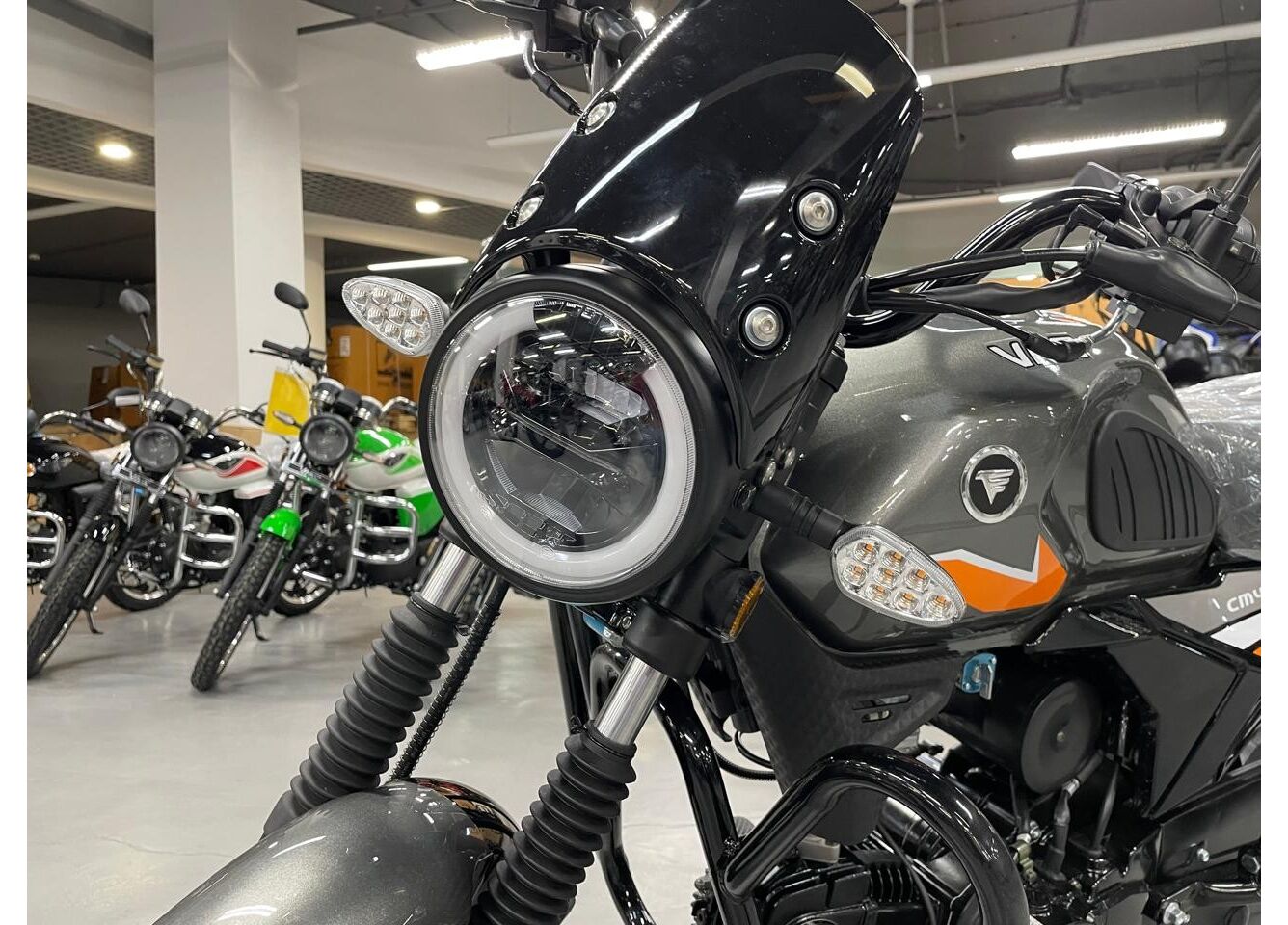 Мопед VMC NOVA 49сс (125сс) Led Full, дисковый тормоз, RKB RATO с баланс. валом, сигнализация в Казани