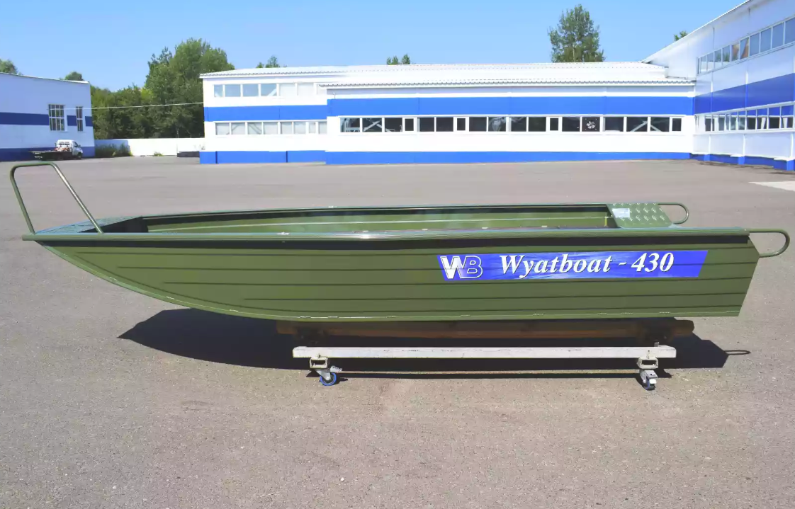 Алюминиевая лодка  Wyatboat-430 Master Fish в Казани