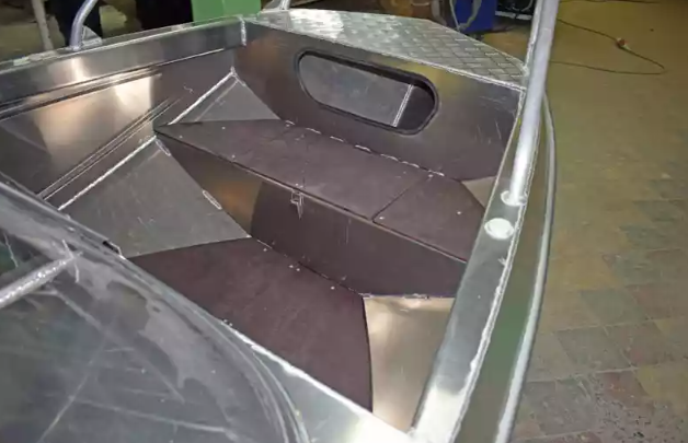 Алюминиевый катер Неман-500 DC (без покраски) в Казани