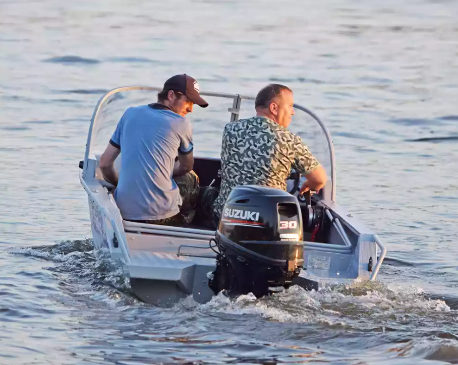 Алюминиевая лодка Wyatboat-390 DCM в Казани