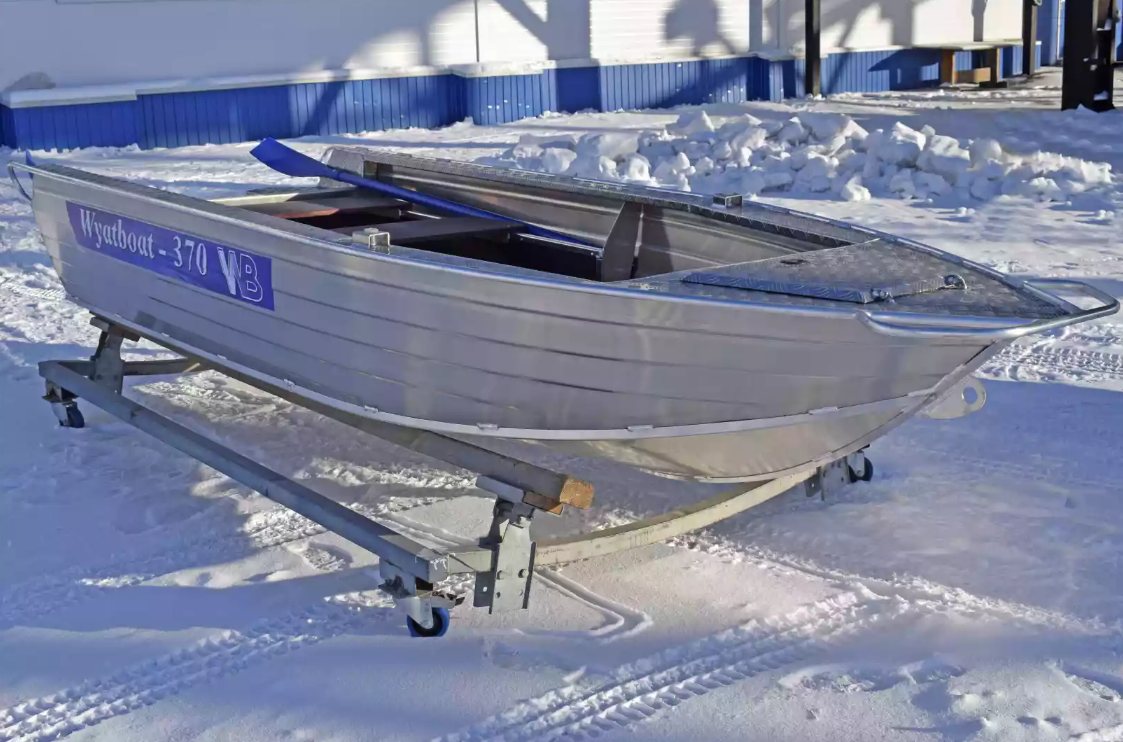 Алюминиевая лодка Wyatboat-370 Р PRO в Казани