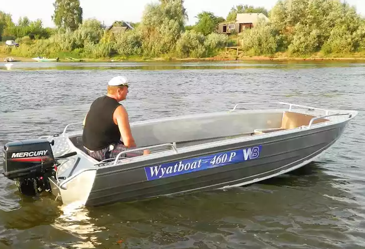 Алюминиевая лодка Wyatboat-460 P в Казани