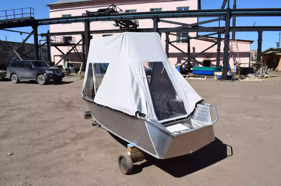 Алюминиевая лодка Wyatboat-390 У в Казани