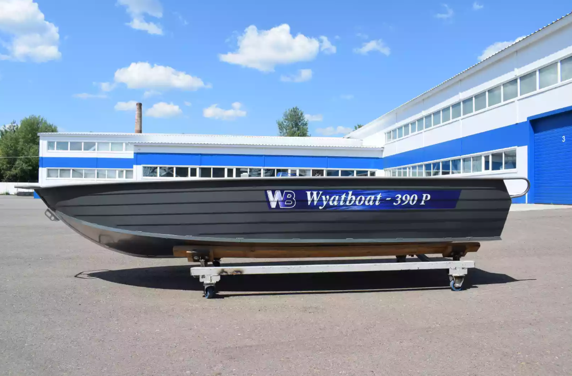 Алюминиевая лодка Wyatboat-390Р Fish в Казани