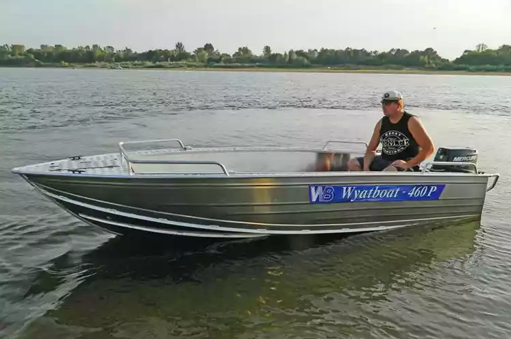 Алюминиевая лодка Wyatboat-460 P в Казани