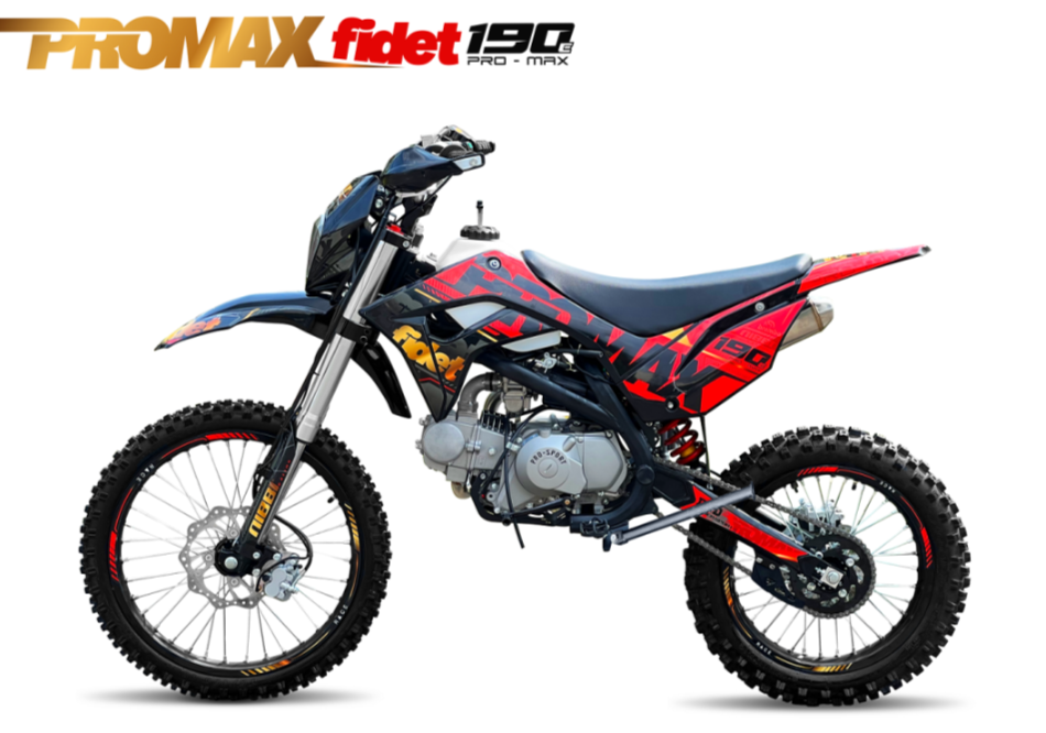 Мотоцикл (питбайк) PROMAX FIDET (ФАЙДЕТ) 190E MAX PRO LUX 19/16 в Казани