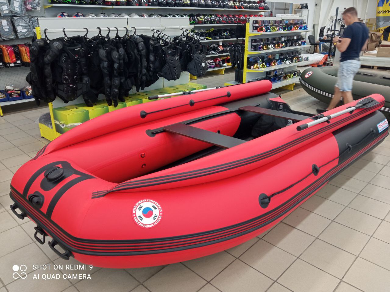 Лодка MISHIMO RIVER FJET PRO 430  под водомет в Казани