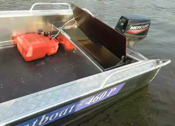 Алюминиевая лодка Wyatboat-460 P в Казани