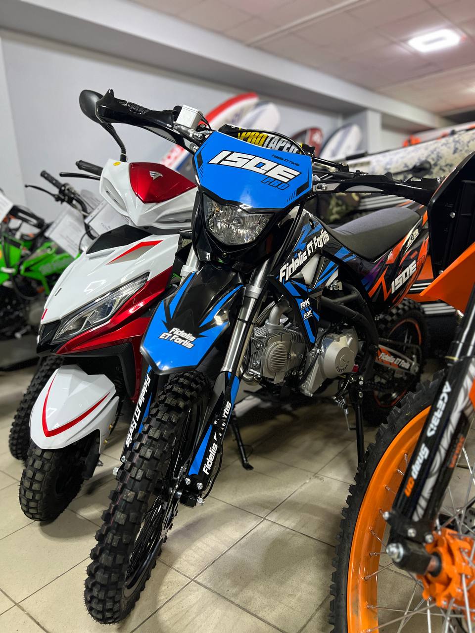 Мотоцикл (питбайк) PROMAX FIDET (ФАЙДЕТ) 190E PRO 17/14 в Казани