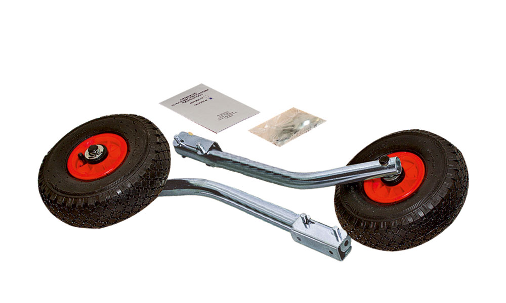 Транцевые колеса модульные  удлиненные (быстросъемные) в Казани