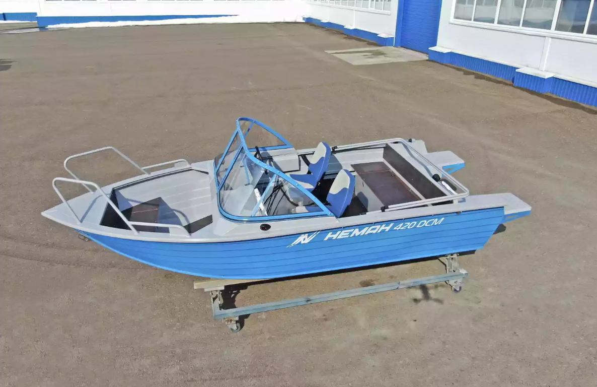 Алюминиевый катер Неман-420 DCM NEW в Казани