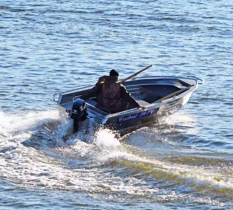 Алюминиевая лодка Wyatboat-390 P в Казани