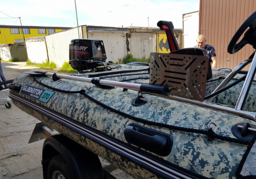 НАДУВНАЯ ЛОДКА GLADIATOR C370AL в Казани